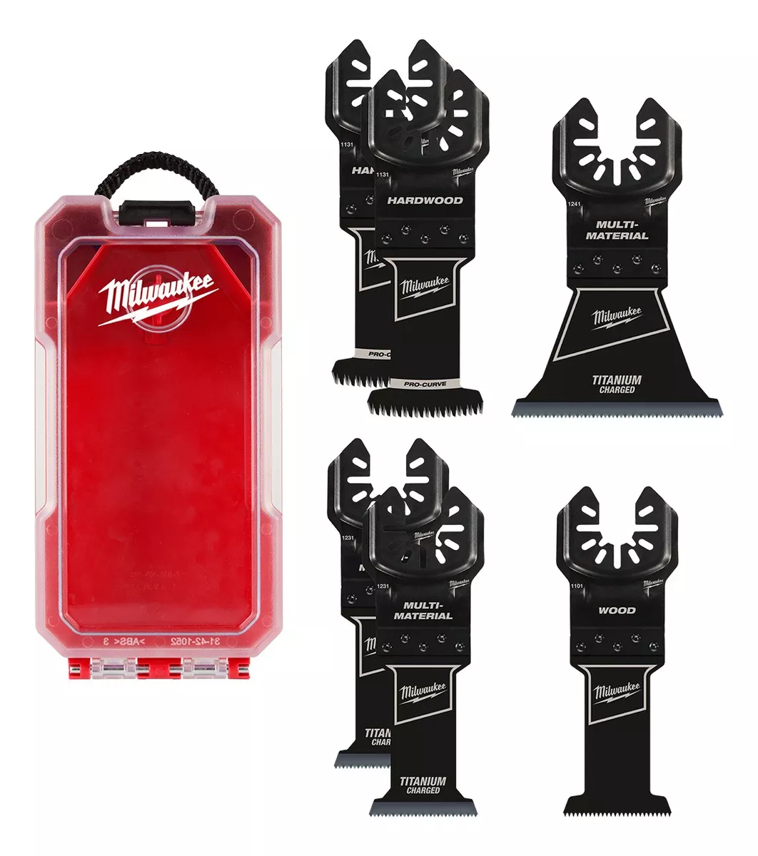 Set 6 Hojas Multiherramienta Milwaukee 49-10-9112