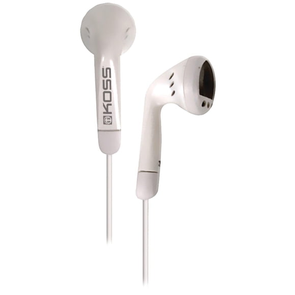 Earbuds Koss In The Ear con cable blanco de 1,2 m