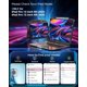 thumbnail image 2 of Funda con teclado TSQQST para iPad Pro 13" con trackpad inalámbrico, 2 of 7