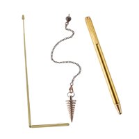 Magideal - Conjunto De Varillas De Radiestesia En Cobre, Accesorio Esotérico Para , 3 Piezas