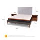thumbnail image 3 of Cama Europea Curve Bee Comfort King Ganges S/T, 3 of 11