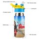 thumbnail image 3 of Ferdinand Botella de Agua con Tapa Pop Top de Un Toque, Acero Inoxidable, a Prueba de Fugas, para Deportes, Botella Infantil azul 12 oz, 3 of 6