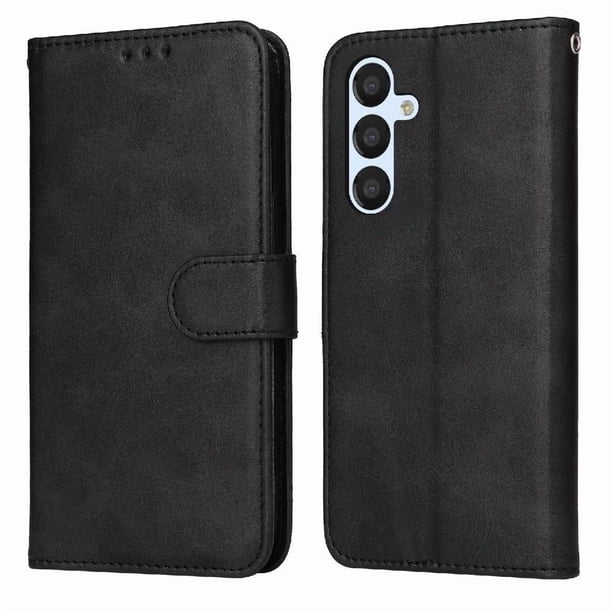 Funda Billetera para Samsung Galaxy A54 5G con Porta Tarjetas y Soporte Ajustable Negro