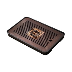 Bothyi - Bandeja De Té Chino Kungfu, Accesorio Para Juego De Té, Bandeja Para Servir Té Para Salón De Té, Estilo Hogareño B