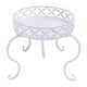 thumbnail image 1 of Soporte De Planta De Hierro Para La Decoración De Macetas Para El Patio Al Aire Libre Interior Balcón Blanco, 1 of 3