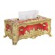 thumbnail image 2 of Magnífico Dispensador De Caja De Almacenamiento Con Soporte Para Cajas De Pa?uelos Para La Decoración De La Habitación Del Coche, Rojo Dorado, 2 of 5