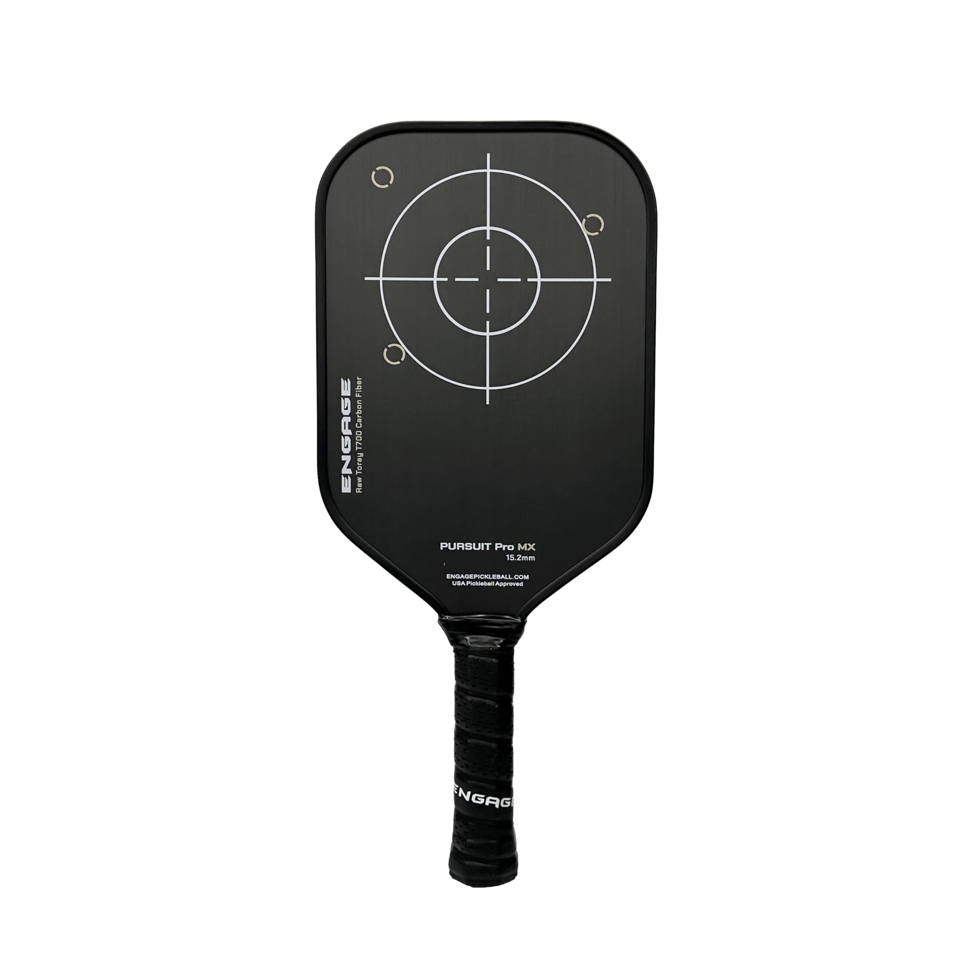 Engage Pickleball - Pickleball Paddle Engage Pursuit Pro Mx De Fibra De Carbono De 15,2 Mm