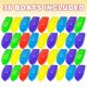 thumbnail image 2 of Juego de 36 moldes de soplado Toy Boats ArtCreativity para niños, 2 of 6