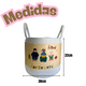 thumbnail image 3 of Canasto Organizador Infantil 30x32cm Cesta Amarilla, 3 of 3