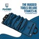 thumbnail image 4 of Bolsa organizadora de bolsas de herramientas de lona Tool Roll Rugged Tools Titan 23-XL, 4 of 9
