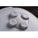 thumbnail image 5 of Controlador de videojuegos 8Bitdo 64 Bluetooth blanco cableado/inalámbrico, 5 of 8