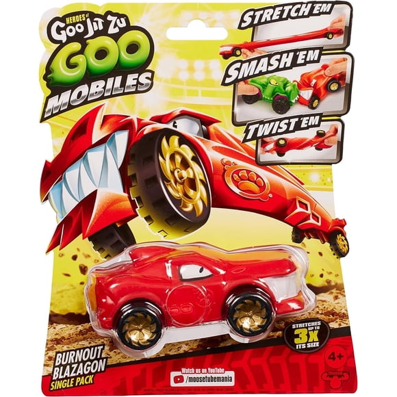 Auto de juguete Heroes of Goo Jit Zu Burnout Blazagon