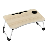 Genérico - Mesa Cama Portátil Con Portavaso Bandeja Notebook Laptop