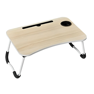 Genérico - Mesa Cama Portátil Con Portavaso Bandeja Notebook Laptop