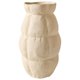 thumbnail image 1 of Florero Maceta Flor Contenedor Escultura Para Oficina Dormitorio Decoración Beige, 1 of 5