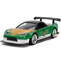 Jada Toys Power Rangers 1:32 Green Ranger 2002 Honda Nsx Type-R Cast Cast Cast, Toys For Ki