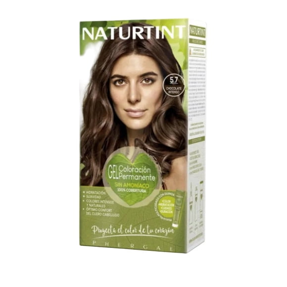 5,7 Chocolate Intenso - Tintura Permanente, Natural, Sin Amoníaco