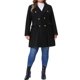 thumbnail image 2 of Abrigo Elegante de Mujer Talla Grande Agnes Orinda con Manga Larga, Cuello con Solapa, Doble Botonadura, 3X Negro, 2 of 6