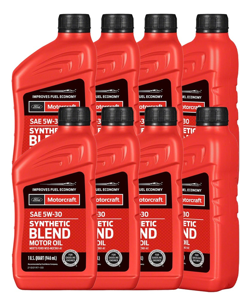 Aceite Genuino Ford Motorcraft® Sae 5W30 (8 Unidades) 7.6 Lt