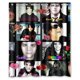 thumbnail image 1 of Cortina de ducha con diseño de collage de Gerard Way, con ganchos, tamaño 60 x 72 pulgadas, 1 of 3