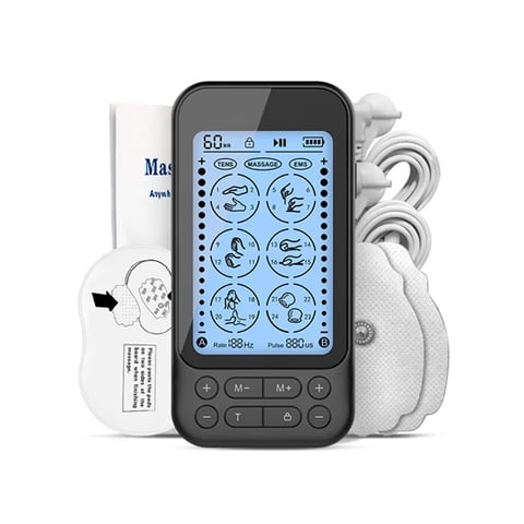 Genérico - Tens + Electroestimulador Muscular Astec 2 Canales - 24 Modulos - As9034