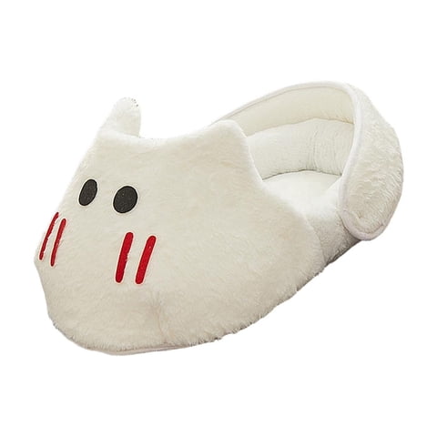 Magideal - Cama Tipo Pantuflas Para Gatos, Cálida Cama Para Gatos En Invierno, Cojín Creativo Para Mascotas, Cómoda Cama Para Gatitos, Cálida Cama Para Mascotas S