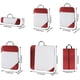 thumbnail image 4 of Organizadores de viaje, organizadores de compresión, bolsas impermeables portátiles para zapatos y toallas Yuxun, 4 of 7