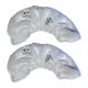 thumbnail image 2 of Fundas Para Patines De Hielo Fundas Para Patines Portátiles Para Patines De Hockey Patines Artísticos Copos De Nieve Plateados, 2 of 5