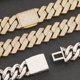 thumbnail image 3 of Cuban Link Chain Miami Grueso Sólido para Hombre, Ancho 20MM Gran Hip Hop Cuban Link Chain, Cadena de Collar para Hombre Extra Brillante con Acabado Helado, 16-24 Inch - Caja de Regalo Incluida, 3 of 7
