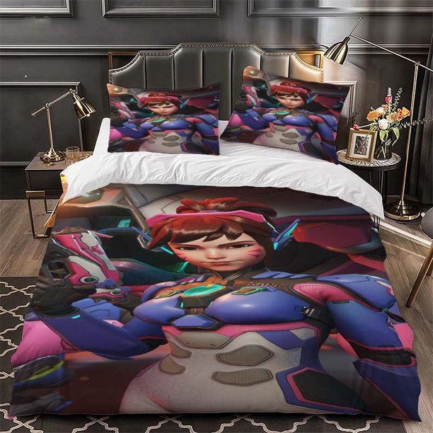DVa Mecha DVa Mecha Themed Bedding Set Three-Piece Duvet Cover and Pillowcase Set