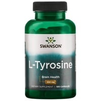 Swanson - L-Tyrosine 500 Mg Tirosina 100 Cápsulas