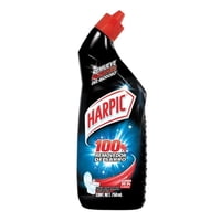 Gel Limpiador Desinfectante Para Inodoros 100% Removedor De Sarro Botella 750 Ml Harpic