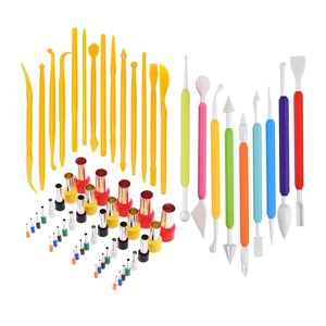 Magideal - 63 Piezas De Cortadores De Arcilla Polimérica Para Bricolaje, Cortadores En Apariencia De , Herramientas De Cerámica Para Manualidades, Decoración,