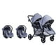thumbnail image 2 of Coche Duo Travel System Géminis Grey, 2 of 6