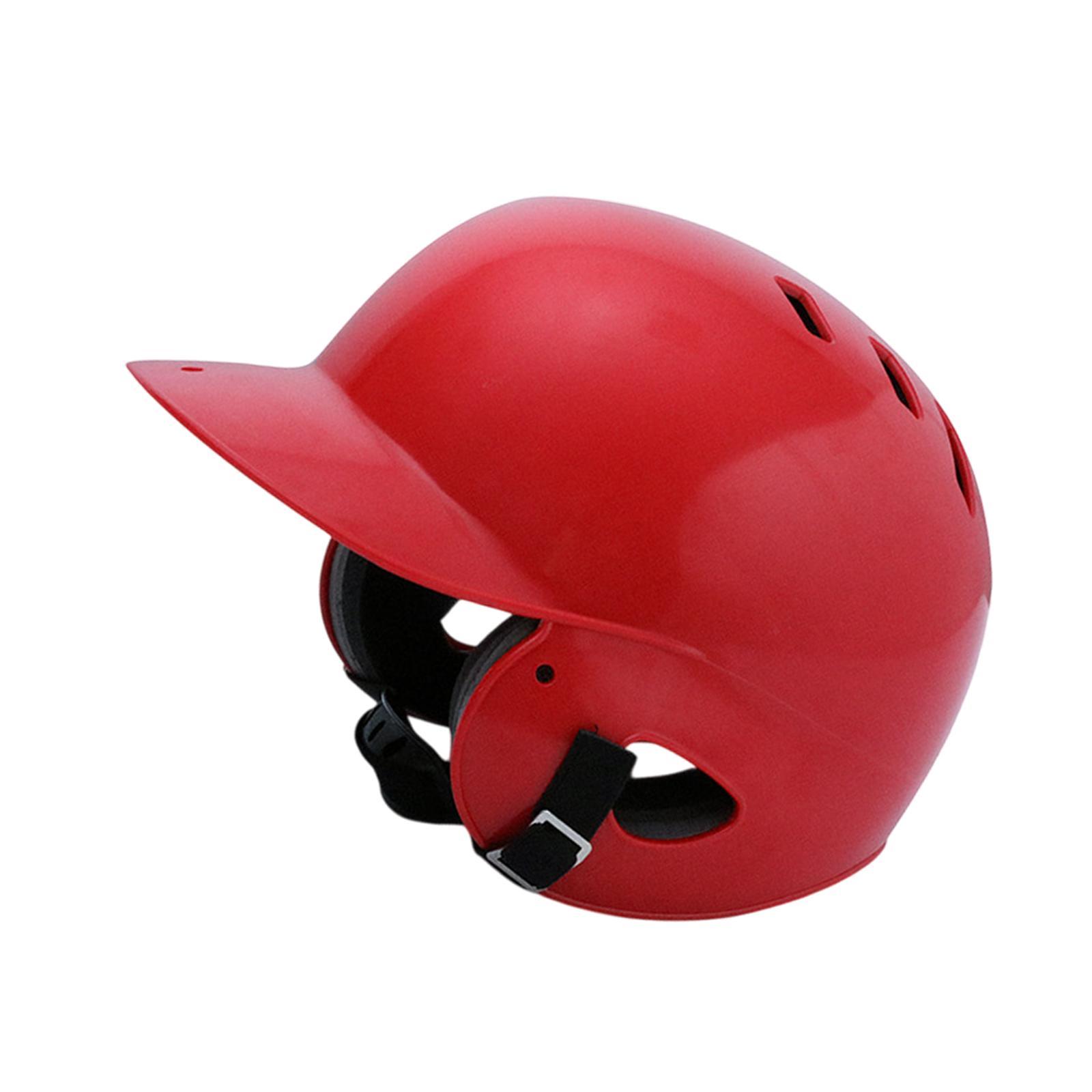 Magideal - Guardia De Bateo De Béisbol Batting Guard Breathable Fastpitch Para Niños Casco De Softbol Para Niños Match De Torneo Deportivo De Competencia Niños Rojo