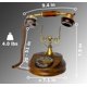 thumbnail image 5 of Teléfono fijo Opis 1921 Cable A Wood Retro Rotary Vintage, 5 of 7