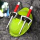 thumbnail image 2 of Set de disfraz de superhéroe BUUFAN con forma de caparazón de tortuga para niños, color rojo, 2 of 6