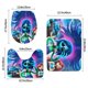 thumbnail image 3 of Juego de Alfombras de Baño Desmarcar Ruby Gillman Kraken Adolescente 3 Piezas, 3 of 6