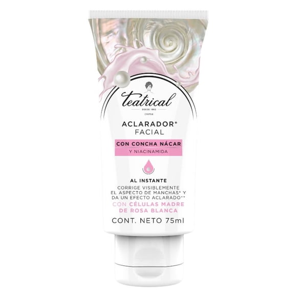Aclarador Con Concha Nacar Y Niacinamidas Crema Facial