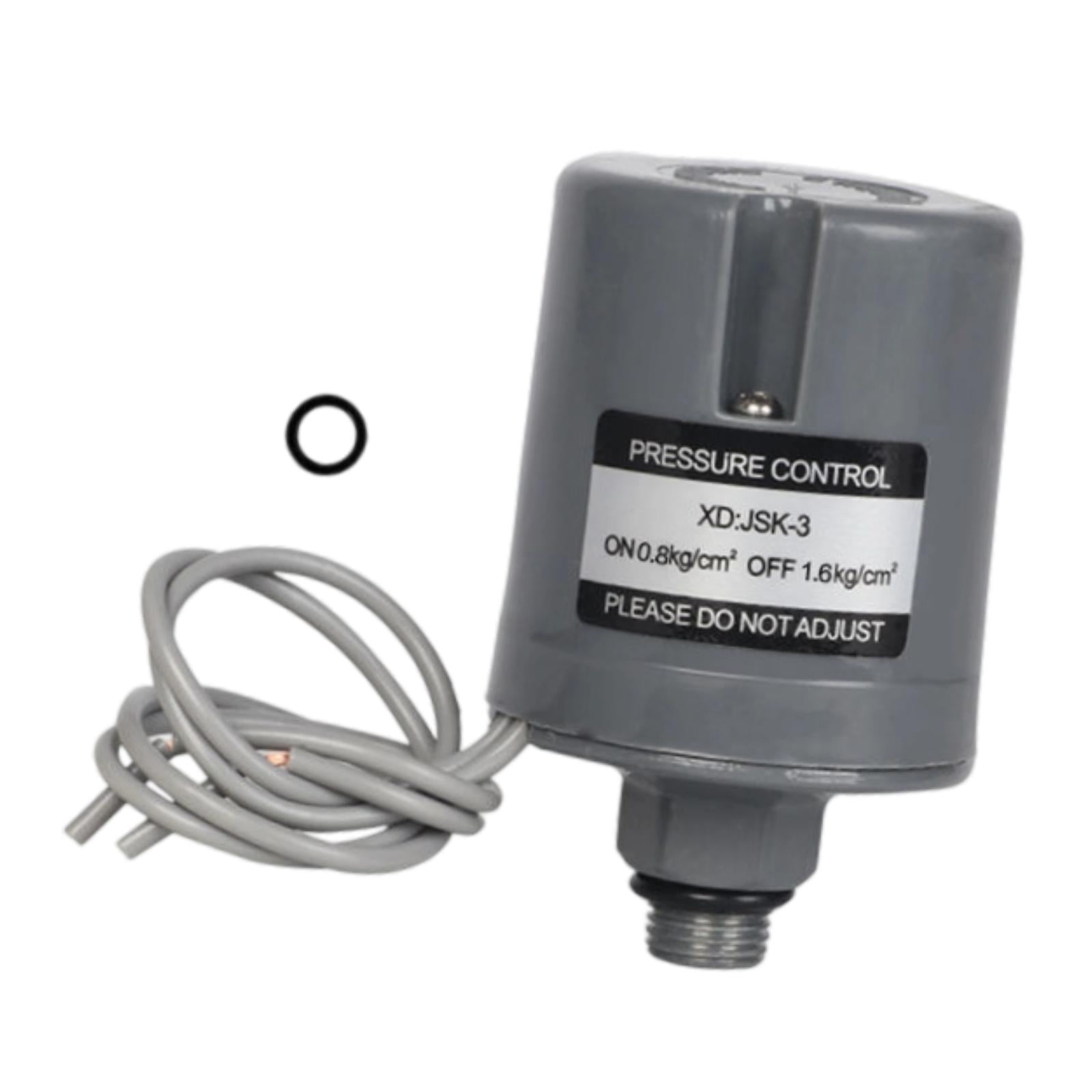 Magideal - Interruptor De Bomba De Presión De Agua, Controlador Electrónico De Fácil Instalación, Interruptor De Control De Presión Robusto Para Vehículos Recrea Externo 125 Mm