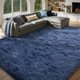 thumbnail image 1 of Alfombra FinRèc Home 244 × 152 cm Azul Oscuro Esponjosa, 1 of 9