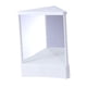 thumbnail image 5 of Espejo que no se revierte, imagen estable y verdadera del espejo de maquillaje, espejo cosmético para corrección facial, sala de estar, tocador, mesa blanco, 5 of 5