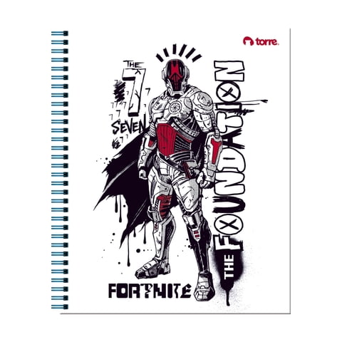 Torre - Cuaderno Universitario Clasico Fortnite 7Mm 100 Hojas / Producto Surtido