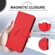 thumbnail image 3 of Funda Cartera Fibra de Carbono para iPhone 17 Pro con Soporte y Cierre Magnético Rojo, 3 of 6