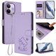 thumbnail image 2 of Funda de Gato tipo Libro para Xiaomi Redmi Note 17 Pro 5G, Lila Claro, 2 of 6