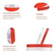 thumbnail image 2 of Cinta reflectante de seguridad roja, tiras reflectoras de 1/2 pulgada × 15 pies, cinta reflectante impermeable de alta viscosidad para bicicletas, autos, barcos, motocicletas e impermeables., 2 of 6