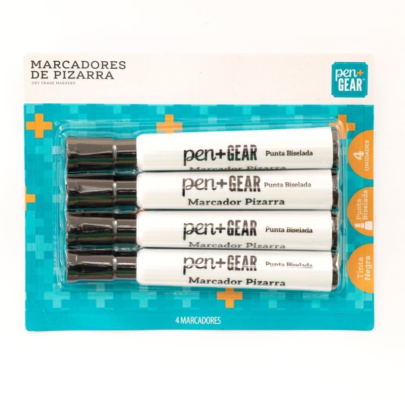 Marcador Pizarra Negro Secado Rápido 1 Un Pen&Gear
