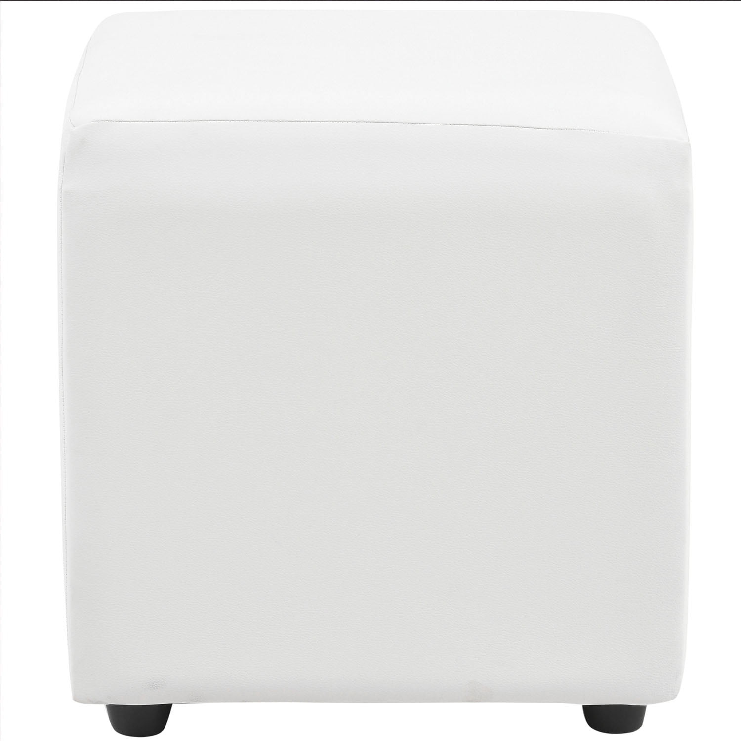 Bodevir - Pouf Cali 1c Pu 30 Blanco