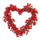 thumbnail image 1 of Valentine Heart Wreath Red Garland Festival Acción de Gracias Boda de cumpleaños exterior y interior Colgando Pared Puerta delantera, 1 of 5
