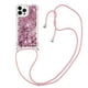 thumbnail image 5 of Funda FOXDOCK para iPhone 15 Pro con Cuerda Ajustable, Brillo Líquido, Protección Antigolpes y Lente – Ideal para Regalo, 5 of 6